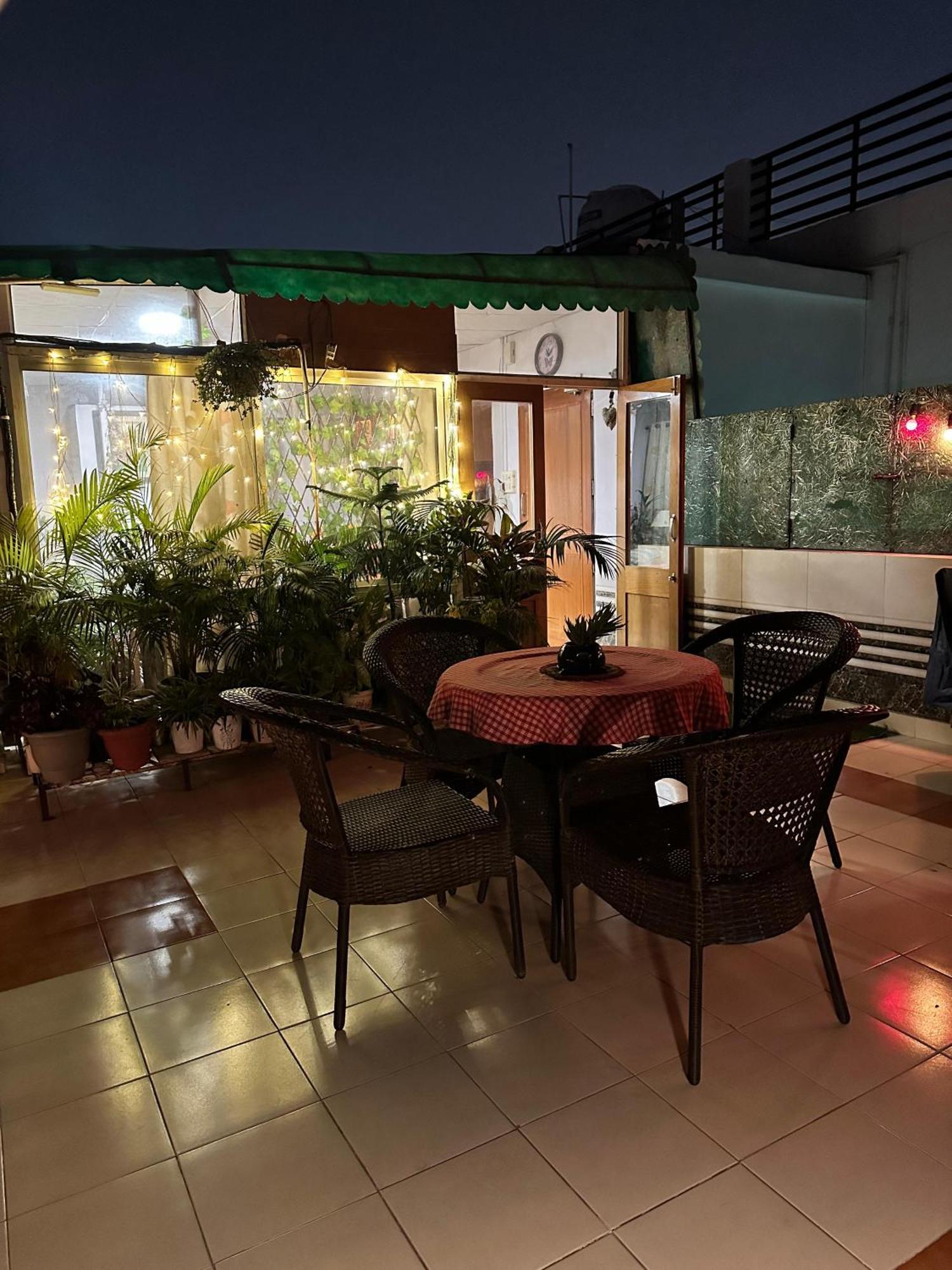 Breezy Rooftop Retreat * New Delhi