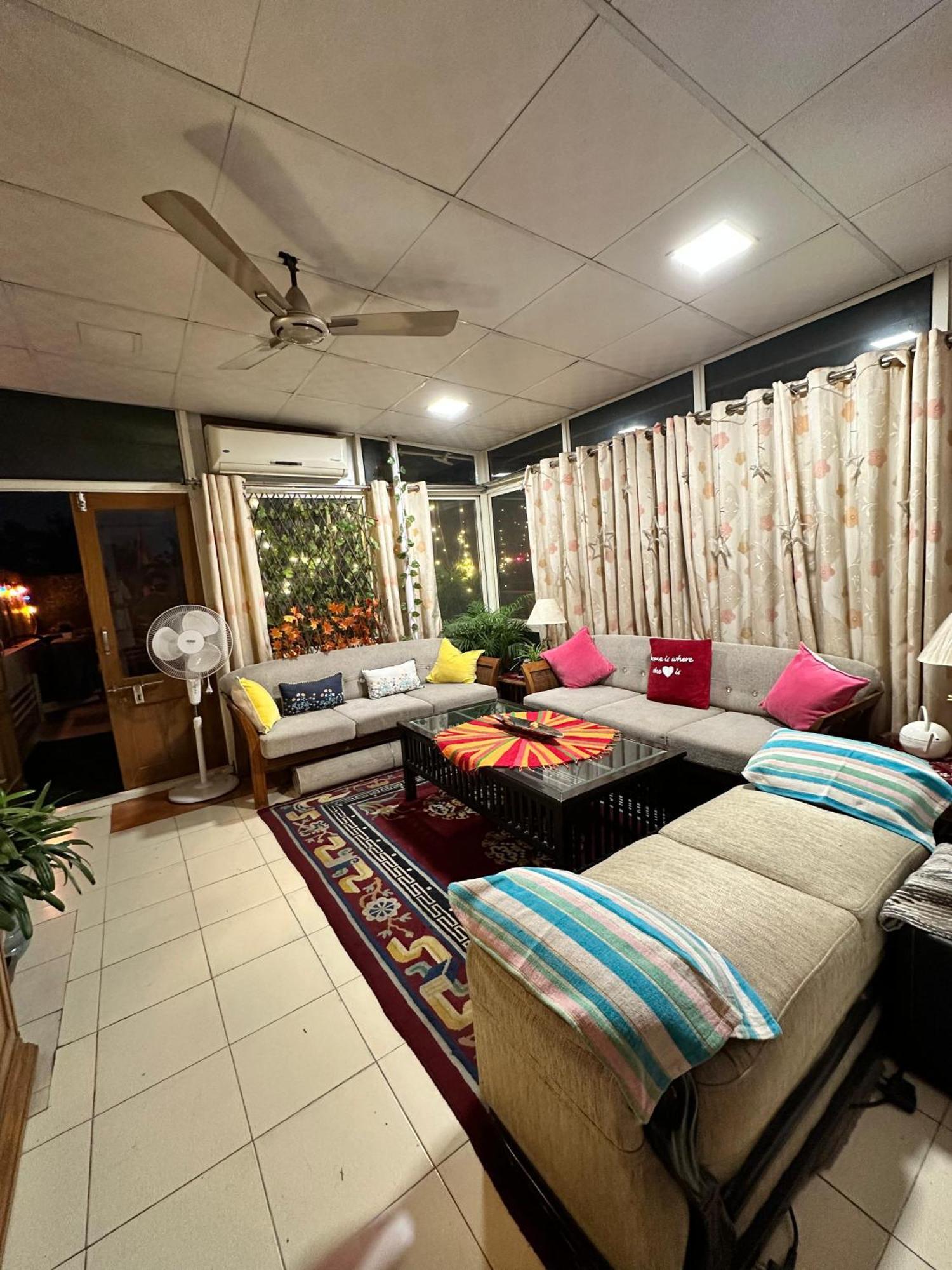 Breezy Rooftop Retreat